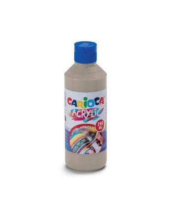 CARIOCA ACRYLIC 250ml 40431/20 SILVER  Malfarben
