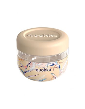 QUOKKA FOOD JAR BUBBLE VINTAGE FLORAL 500ml  Brotdosen