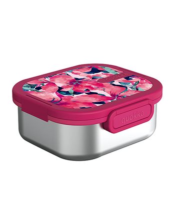 QUOKKA SS LUNCH BOX PINK BLOOM  Brotdosen