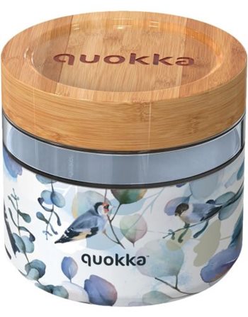 QUOKKA GLASS FOOD JAR DELI BLUE NATURE 820ml  Brotdosen