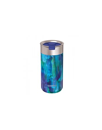 QUOKKA ΘΕΡΜΟΣ ΚΑΦΕ BOOST BLUE PAINT 400ml  Παγούρια Θερμός