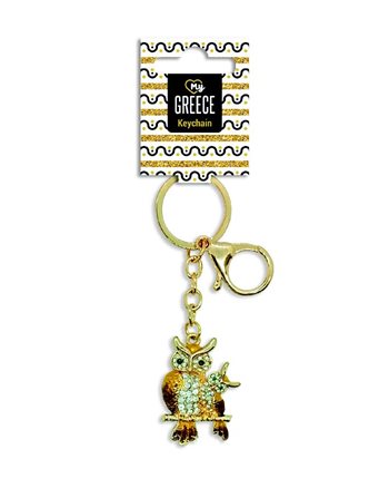 KEYCHAIN GOLD LUXURY - GOLD OWL  Αναμνηστικά Δώρα