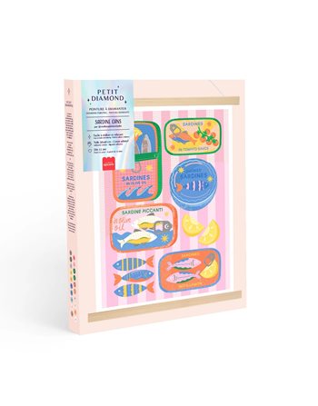 PETIT DIAMOND - SARDINE BOX  Kreativbeschäftigung