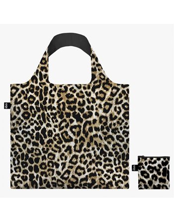 LOQI LEOPARD DUSK RECYCLED BAG  Einkaufstaschen