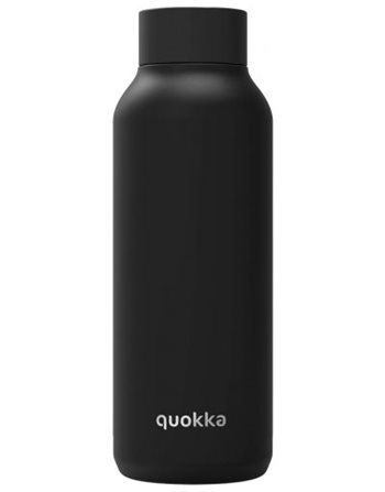 QUOKKA ΜΠΟΥΚΑΛΙ ΘΕΡΜΟΣ SOLID JET BLACK 510ml  Παγούρια Θερμός