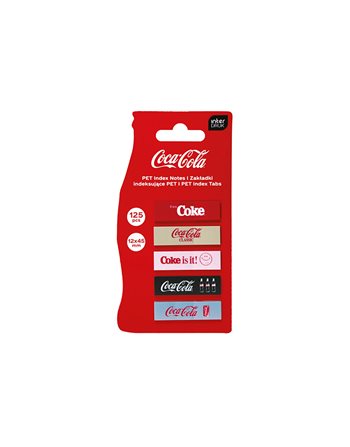 ΣΕΛΙΔΟΔΕΙΚΤΕΣ INTERDRUK 383693 COCA COLA 12x45mm  Haftnotiz-Lesezeichen