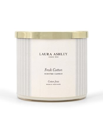 ΚΕΡΙ LAURA ASHLEY BIG JAR 400g FRESH COTTON  Kerzen
