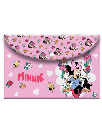 ΦΑΚΕΛΟΣ ΚΟΥΜΠΙ Α4 MINNIE  Φάκελοι Κουμπί