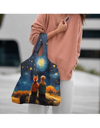 ΤΣΑΝΤΑ ΑΓΟΡΩΝ ΒΕΛΟΥΤΕ LITTLE PRINCE  Τσάντες Αγορών