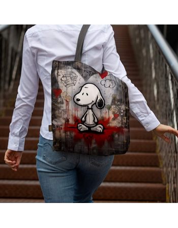 ΤΣΑΝΤΑ MEDIUM ΒΕΛΟΥΤΕ SNOOPY  Τσάντες Ώμου
