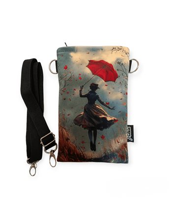 ΤΣΑΝΤΑΚΙ ΚΙΝΗΤΟΥ ΒΕΛΟΥΤΕ MARY POPPINS  Handyhüllen