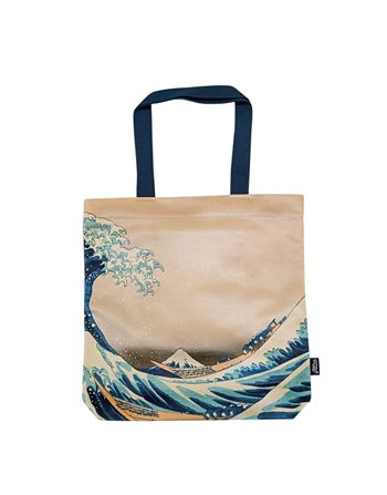ΤΣΑΝΤΑ MEDIUM ΒΕΛΟΥΤΕ HOKUSAI "THE WAVE"  Τσάντες Ώμου
