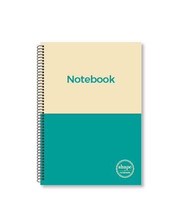 ΤΕΤΡΑΔΙΟ SHAPE A4 5 ΘΕΜΑΤΑ DUO  Spiralnotizbücher