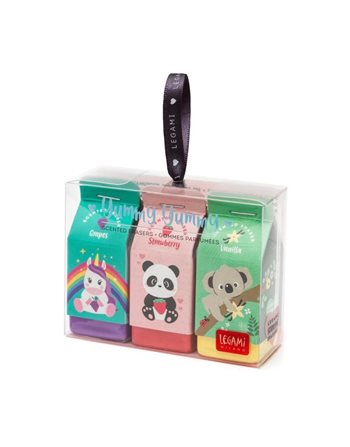 LEGAMI SET OF 3 SCENTED ERASERS - YUMMY YUMMY  Γόμες