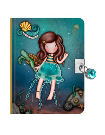 GORJUSS LOCKABLE NOTEBOOK DEEP SECRETS  Notizbücher