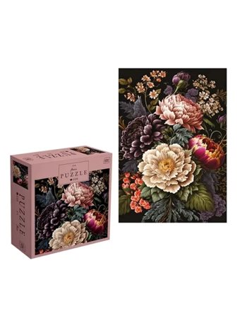 INTERDRUK PUZZLE 500 FLOWERS 4  Puzzles - Adults