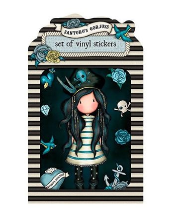 GORJUSS VINYL STICKER PACK BLACK PEARL  Stickers
