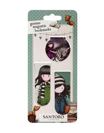 GORJUSS MAGNETIC BOOKMARK THE FOXES  Σελιδοδείκτες