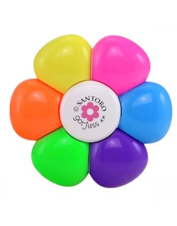GORJUSS FLOWER HIGHLIGHTER SET IN THE FOREST  Μαρκαδόροι Υπογράμμισης