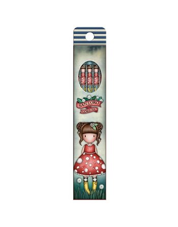 GORJUSS PENCIL SET IN THE FOREST LITTLE MUSHROOM  Μολύβια Γραφής