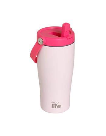 ECOLIFE MINI TUMBLER 600ml PINK  Παγούρια Θερμός