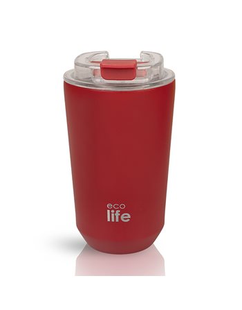 ECOLIFE COFFEE THERMOS 360ml PURE RED  Παγούρια Θερμός