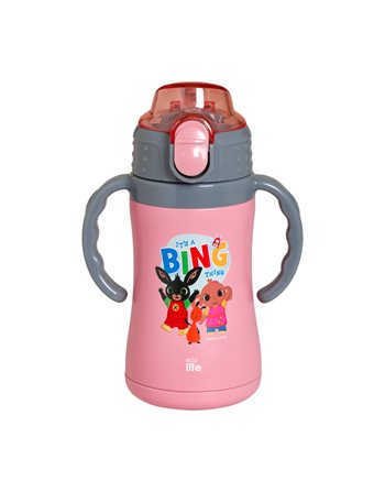 KIDS THERMOS 'IT'S A BING THING' 300ml PINK  Ανοξείδωτα Παγούρια