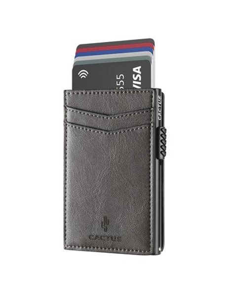 CACTUS WALLET RFID GREY