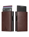CACTUS WALLET 3 CASES RFID DARK BROWN