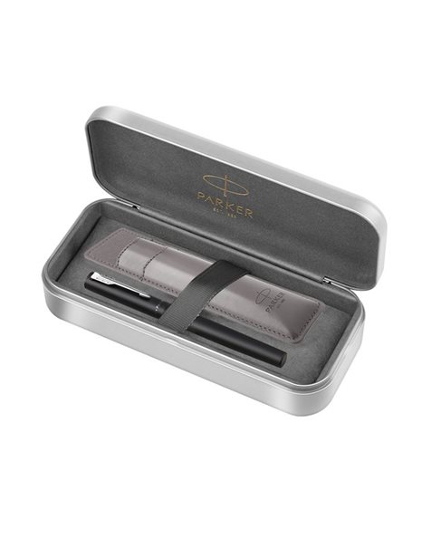 PARKER VECTOR XL BLACK FP + PEN POUCH