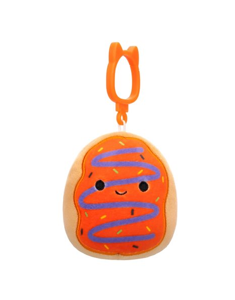 SQUISHMALLOWS HALLOWEEN ΜΠΡΕΛΟΚ 9cm W2 JAY THE ORANGE DONUT
