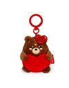 LEGAMI PLUSH KEY RING SUPER SOFT! TINY TEDDY BEAR