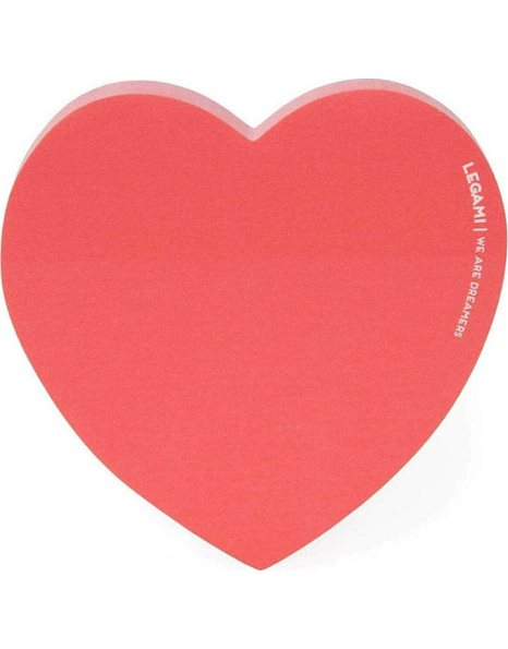 LEGAMI ADHESIVE NOTEPAD LOVELY NOTES - HEART 