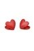 LEGAMI SET OF 6 BAG CLIPS - HEART 