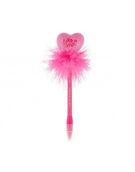 LEGAMI LIGHT-UP GEL PEN WRITING IS MAGIC - HEART 0,7mm PINK INK