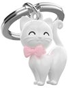 ΜΠΡΕΛΟΚ METALMORPHOSE WHITE CAT WITH SILICON BOWTIE