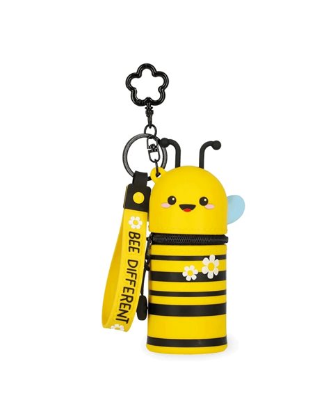 LEGAMI MINI KAWAII COIN PURSE WITH KEY RING - BEE