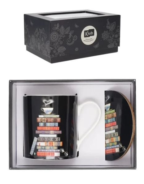 BUG ART ΣΕΤ MUG-COASTER LIVRES