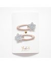 ΚΟΚΑΛΑΚΙΑ ΜΕ ΚΛΙΠ ΜΑΛΛΙΩΝ YUKO.B PARIS COLLECTION - BLUE STARS