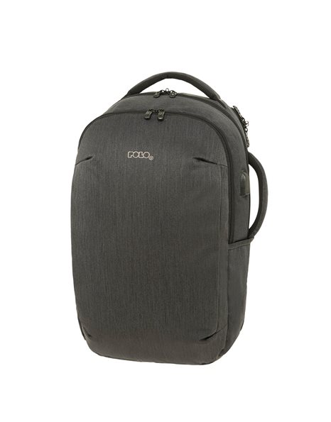 POLO ΣΑΚΙΔΙΟ STRIC CHARCOAL - ΑΝΘΡΑΚΙ (902021-2100)