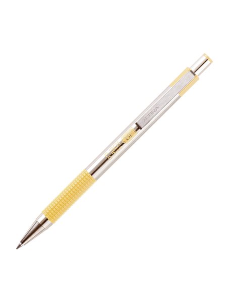 ΣΤΥΛΟ ZEBRA F-301 PASTEL YELLOW