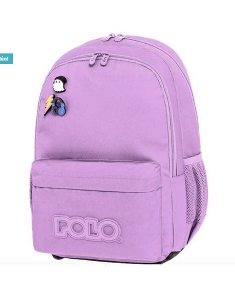 POLO BACKPACK PINS LILAC (901059-4501)