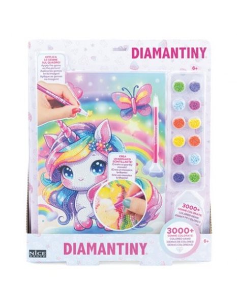 DIAMANTINY ΚΑΤΑΣΚΕΥΗ ΔΙΑΜΑΝΤΑΚΙΑ UNICORN RAINBOW BUTTERFLY