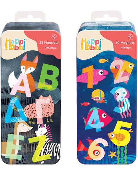 HAPPIHOBBI MAGNET TIN ΑΡΙΘΜΟΙ