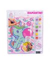 DIAMANTINY DIAMOND ART LIGHT BLUE UNICORN