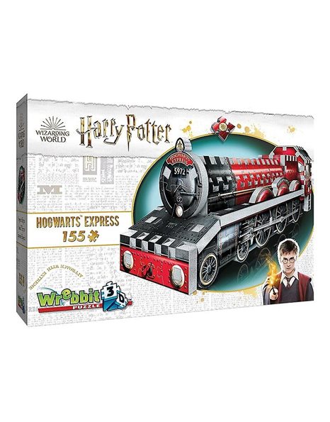 3D PUZZLE HARRY POTTER HOGWARTS EXPRESS 155pcs