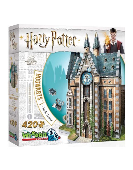 3D PUZZLE HARRY POTTER HOGWARTS CLOCK TOWER 420pcs