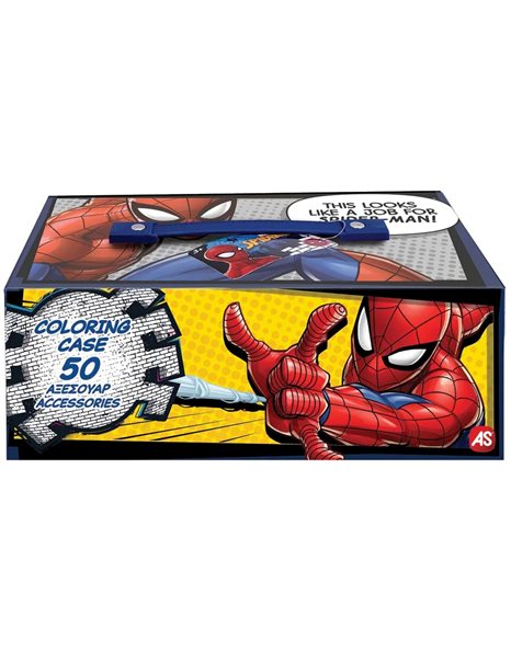 AS ΣΕΤ ΖΩΓΡΑΦΙΚΗΣ ΣΕ ΧΑΡΤΙΝΟ ΒΑΛΙΤΣΑΚΙ SPIDER-MAN