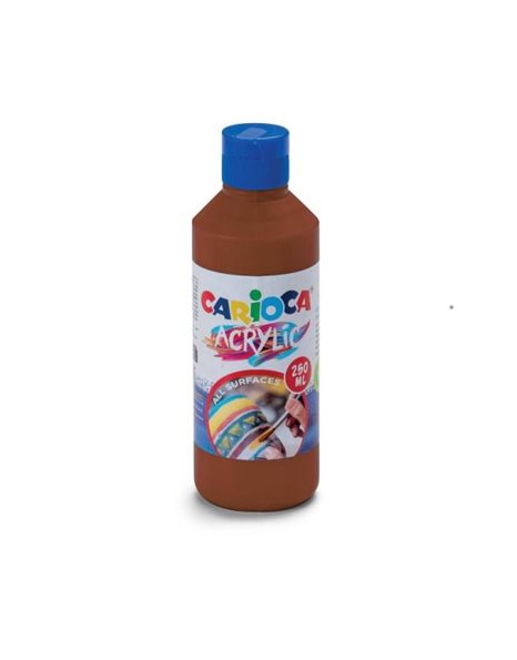 ΑΚΡΥΛΙΚΑ CARIOCA 250ml 40431/06 BROWN