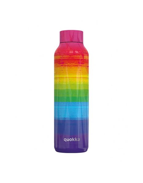QUOKKA ΜΠΟΥΚΑΛΙ ΘΕΡΜΟΣ SOLID RAINBOW 630ml